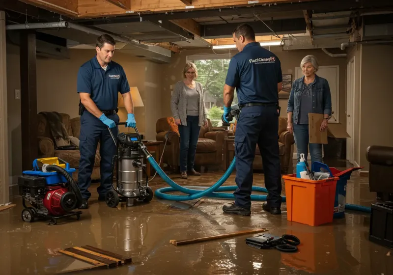 Basement Water Extraction and Removal Techniques process in Lakes of the Four Seasons, IN